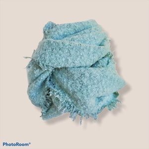 Robin's egg infinity scarf